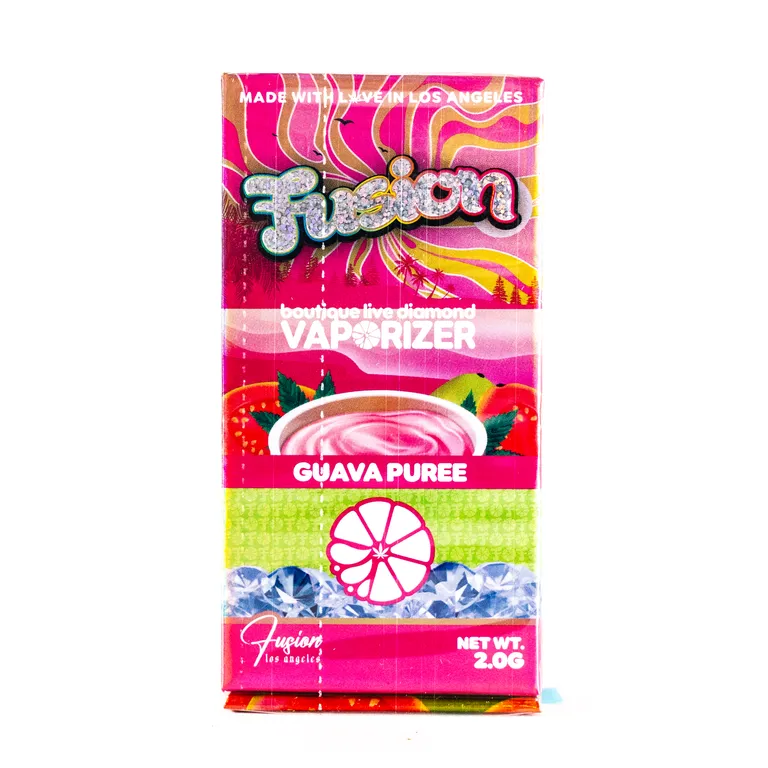 Guava Puree Whole Melts x Fusion 2G Sativa Disposable Vape