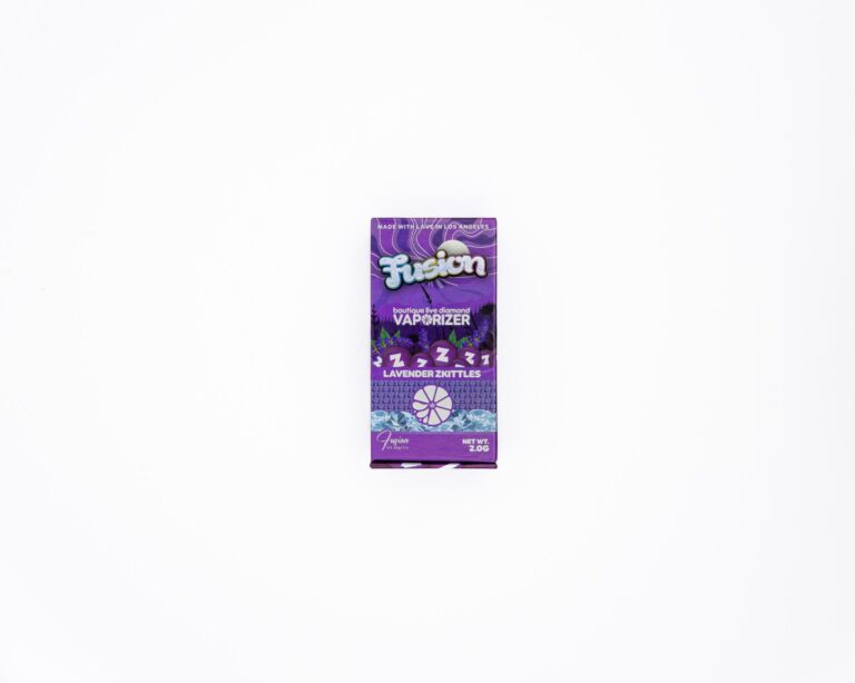 Lavender Zkittles Whole Melts x Fusion 2G Indica Disposable Vape